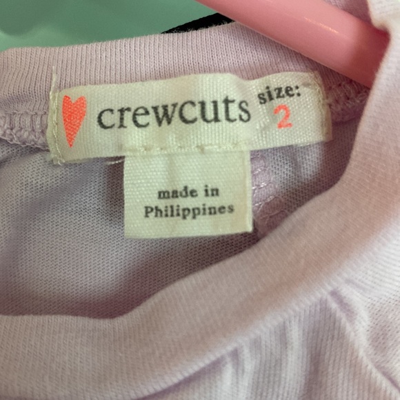 Crewcuts pink toddler Peplum top - Picture 2 of 4